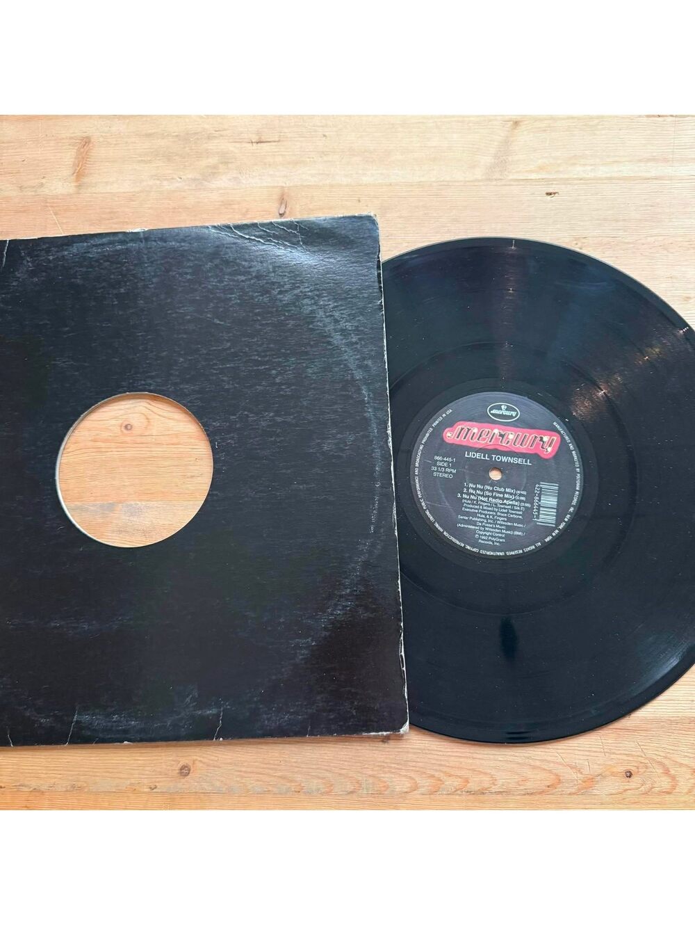 Lidell Townsell - Lidell Townsell 33rpm VG+ VR25